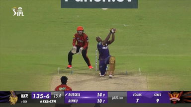 M03: KKR vs SRH – Andre Russell Six