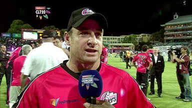 CLT20 2012 M23: LIO vs SYD – Interview - Nathan McCullum