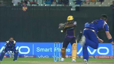M5: KKR vs MI – Andre Russell Wicket