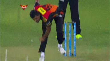 M12: SRH vs MI – Jos Buttler Wicket