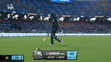 M12: GT vs SRH – Sai Sudharsan Wicket