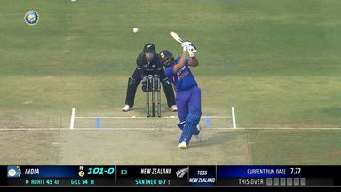 IND vs  NZ 2023, 3RD ODI: Rohit Sharma  Six
