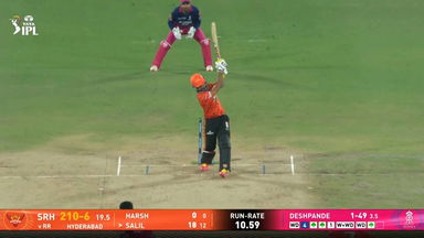 IPL 2026 M21: SRH vs RR - Salil Arora Six