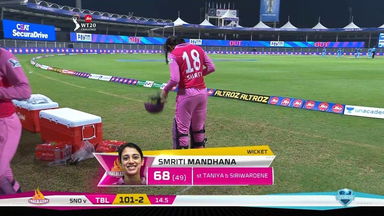 Final: Trailblazers vs Supernovas – Smriti Mandhana Wicket