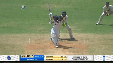 IND vs ENG 2021, 1st Test, Day 4: Washington Sundar Six