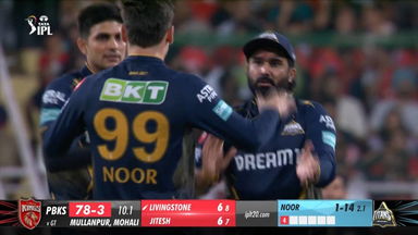 M37: PBKS vs GT – Fall of Wickets