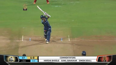 M67: RCB vs GT – Wriddhiman Saha Six