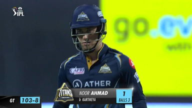 M57: MI vs GT – Noor Ahmad Wicket
