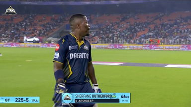 IPL 2025 M05: GT vs PBKS - Sherfane Rutherford Wicket