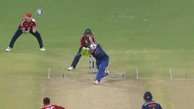 IND vs ENG 2021, 4th T20I : Rohit Sharma Six