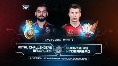 IPL 2016 M04: RCB vs SRH – Match Highlights