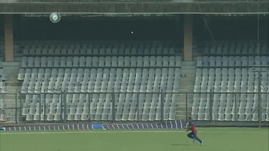 Pawan Negi's sensational catch