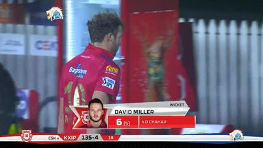 M18: CSK vs KXIP – David Miller Wicket