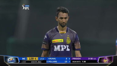 M34: MI vs KKR – Kieron Pollard Six