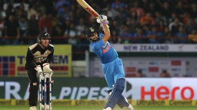 1. 2 - FOUR: King Kohli's dance down the track