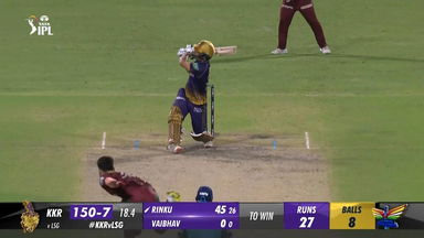 M68: KKR vs LSG – Rinku Singh Six