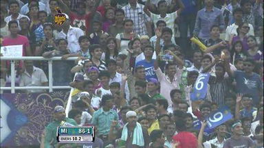 Match 58 KKR vs MI – Sharma's 3rd Six