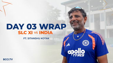 SLC XI vs India: Day 3 Wrap ft. Sitanshu Kotak