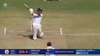 IND vs ENG 2024, 3RD Test: Yashasvi Jaiswal Six