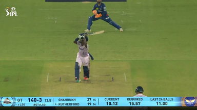 IPL 2025 M64: GT vs LSG - Sherfane Rutherford Six