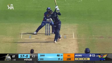 M51: GT vs LSG –  Shubman Gill  Six