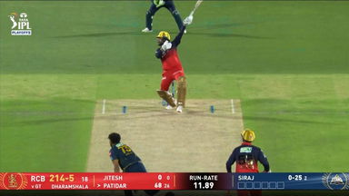 IPL 2026 Q1: RCB vs GT - Rajat Patidar Six