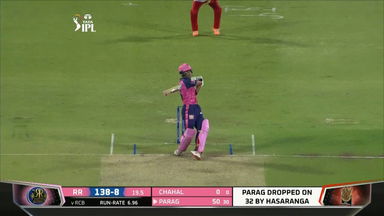 M39: RCB vs RR – Riyan Parag Six