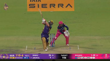 IPL 2026 M28: KKR vs RR - Anukul Roy Six