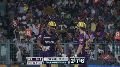M35: KKR vs KXIP – Eoin Morgan Six