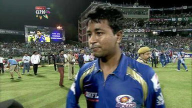 CLT20 2013 M23: RR vs MI  –   Interview – Pragyan Ojha