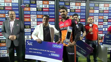 M16: DC vs SRH – VIVO Perfect Catch of the Match – Deepak Hooda