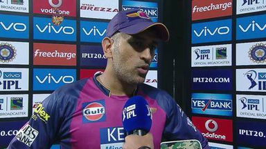 M45: KKR vs RPS – MS Dhoni Interview