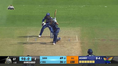 M51: GT vs LSG –  Shubman Gill  Six