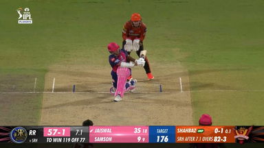 Q2: SRH vs RR – Yashasvi Jaiswal Six