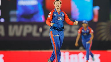 Double Delight! Jonassen dismisses Kerr & Sajana in the same over