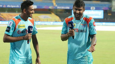 Gowtham and Chameera recap LSG's Wankhede win