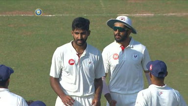 Chintan Gaja's four-wicket haul