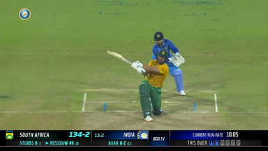 IND vs SA 2022, 3RD T20I: Tristan Stubbs  Six