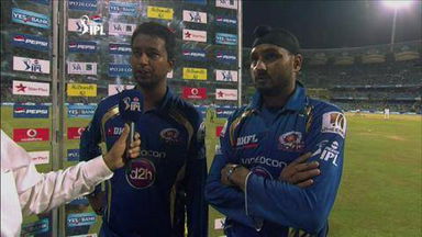 M41: MI vs KXIP – Pragyan Ojha, Harbhajan Singh Interview
