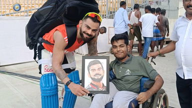 Meet Srinivas - Virat Kohli's very special fan from Chennai