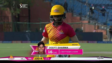 M02: Trailblazers vs Velocity – Deepti Sharma Wicket