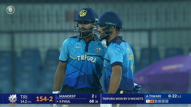 SMAT 2024, Tripura vs Uttarakhand: Match Highlights