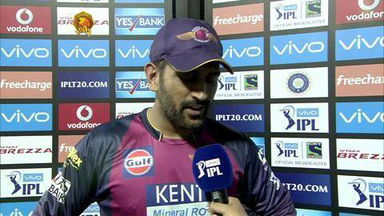 M6: GL vs RPS – MS Dhoni Interview