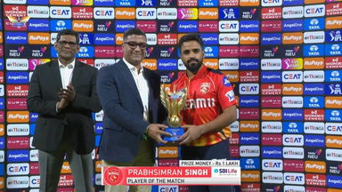IPL 2025 M13: LSG vs PBKS - Player of the Match - Prabhsimran Singh