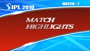 IPL 2010 Match 7 Highlights RCB vs KXIP