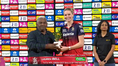 TATA WPL Green Dot Balls of the Match: Match 12, Gujarat Giants vs Royal Challengers Bengaluru, WPL 2026: Lauren Bell