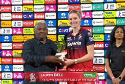TATA WPL Green Dot Balls of the Match: Match 12, Gujarat Giants vs Royal Challengers Bengaluru, WPL 2026: Lauren Bell