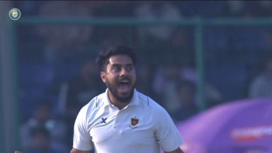 Ranji Trophy 2025, Delhi vs Railways: Kunal Yadav's impressive spell of 3/104