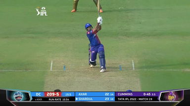 M19: KKR vs DC – Shardul Thakur Six