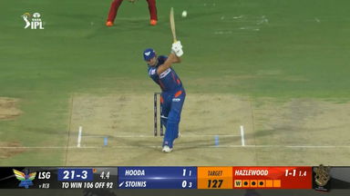 M43: LSG vs RCB – Marcus Stoinis Six